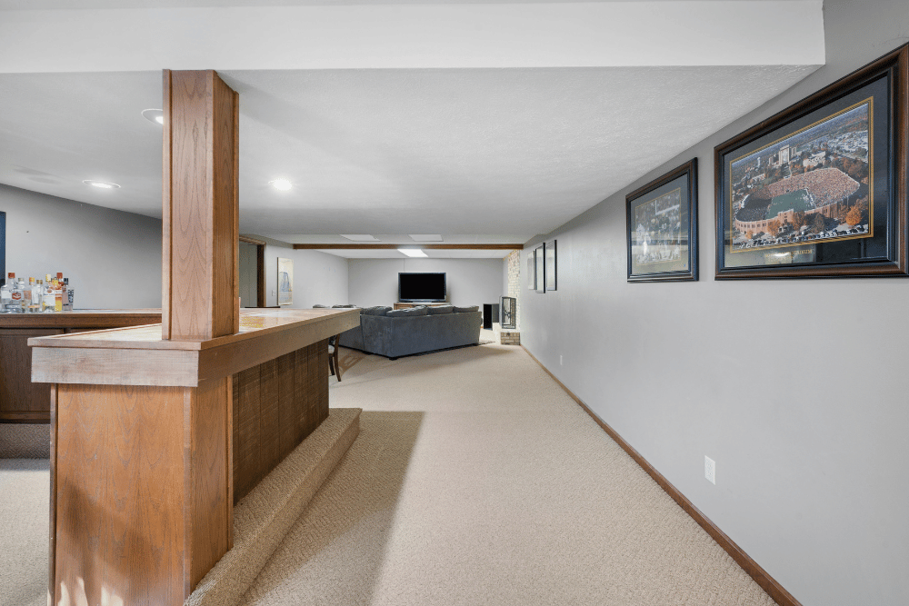 Basement Entertainment Rooms