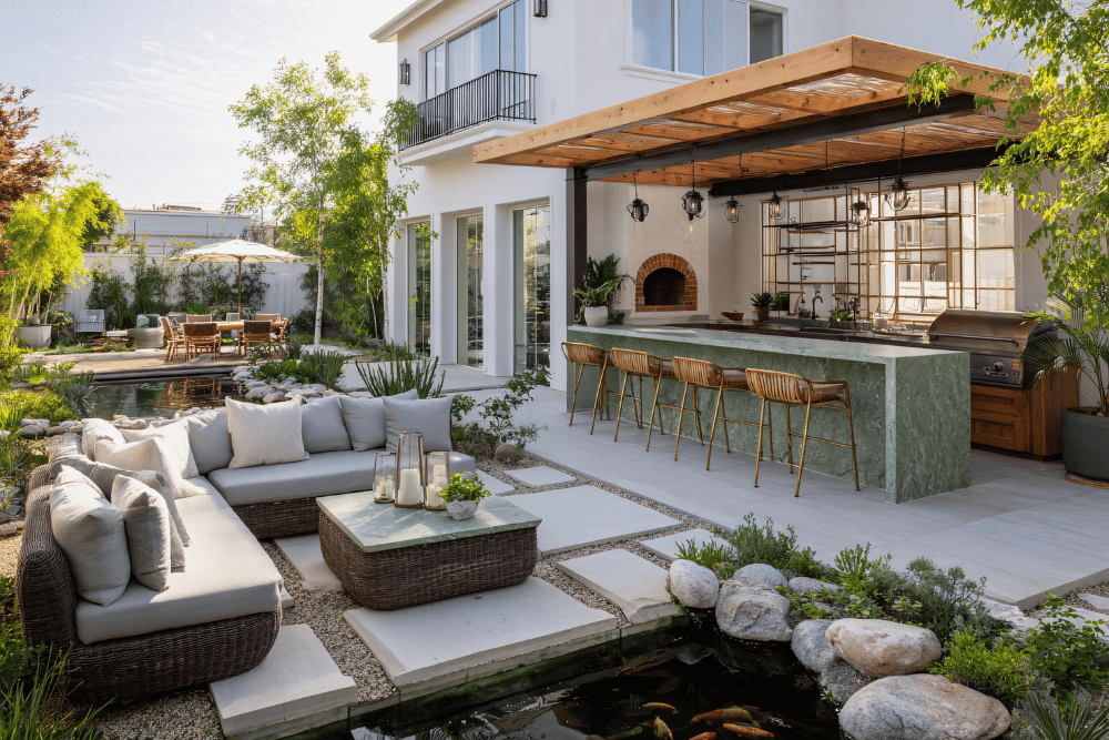 Covered Cooking Areas