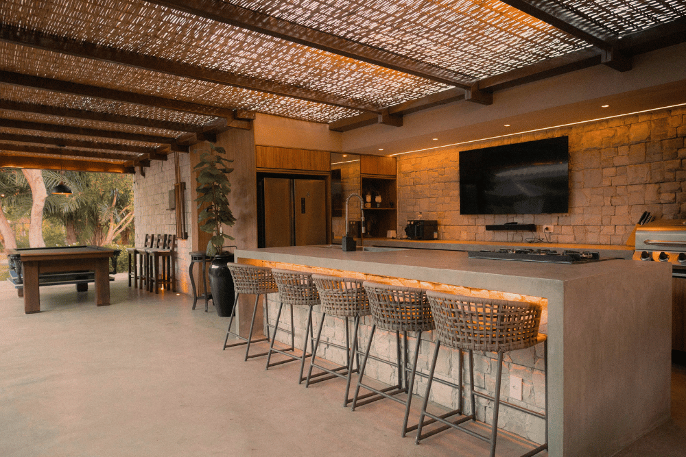 Built In Grill Stations